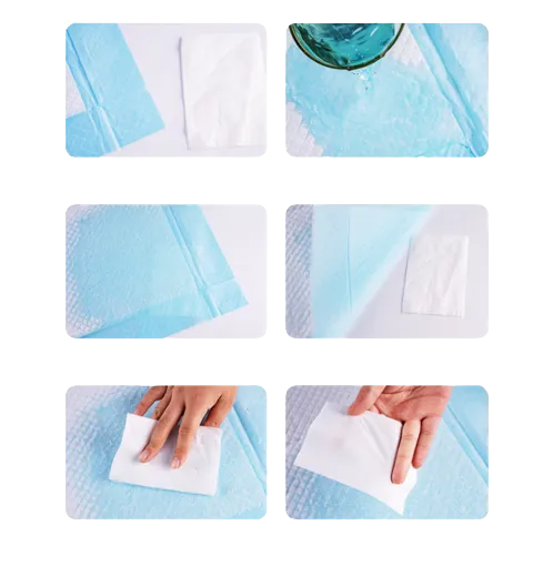 quality test for disposable underpads from isemipet