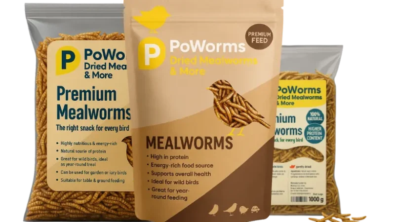 Dried Mealworms from ISEMIPET 1