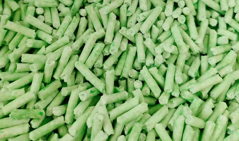 Green Tea Flushable Tofu Cat Litter by ISEMIPET