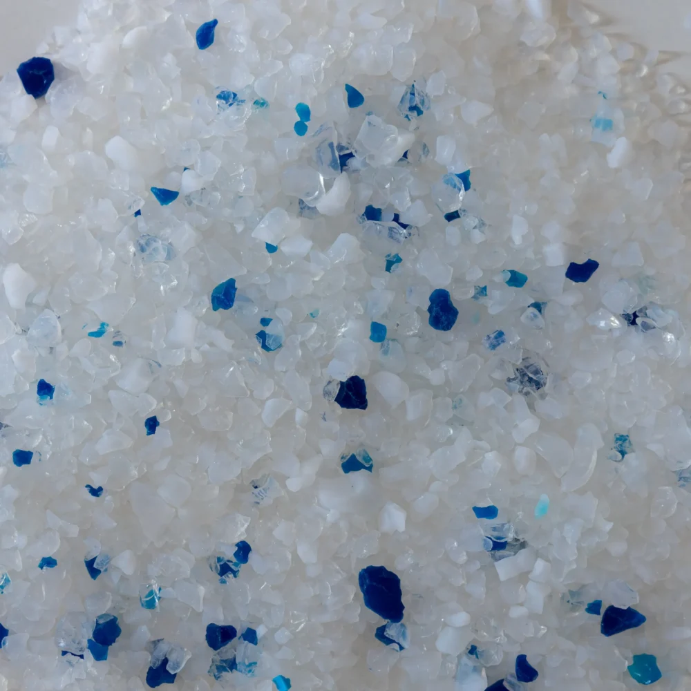 Quick drying Low tracking Very absorbent Clean Fresh scent Dust free crystal cat litter by ISEMIPET