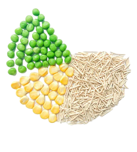 Tofu Cat Litter with Corn and Peas  Eco friendly Ingredients by Isemipet