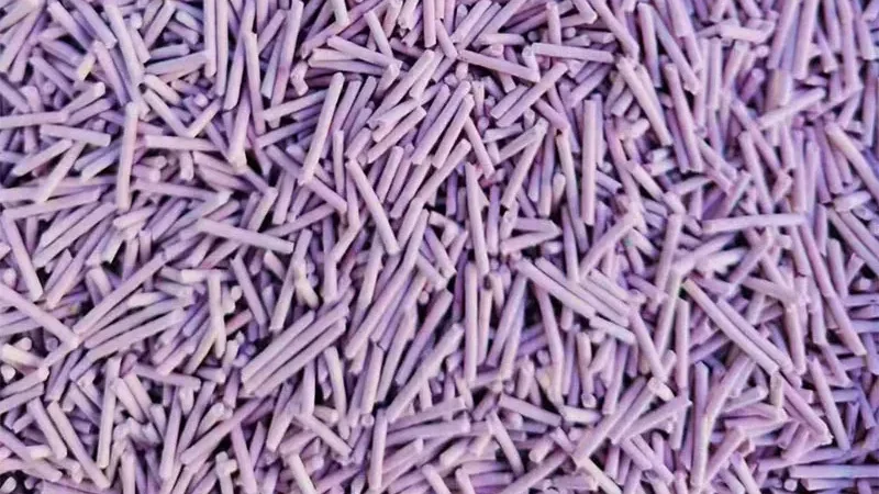 strip shape lavender scented tofu cat litter from ISEMIPET strip shape lavender scented tofu cat litter from ISEMIPET