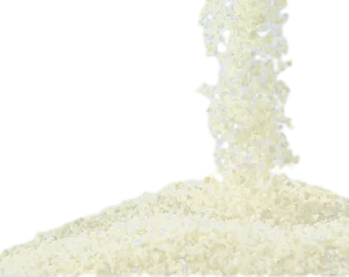 Pouring Cassava Tofu Cat Litter – Smooth Flow of Fine Granules by ISEMIPET
