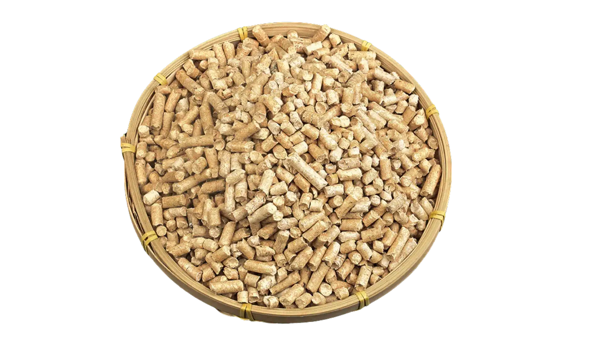 Small-sized granule wood pellet cat litter