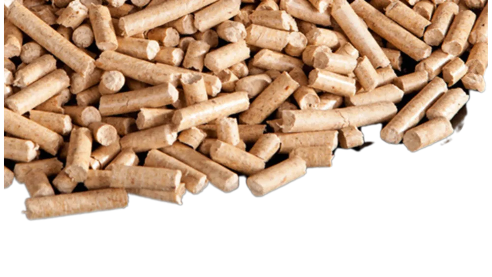Bulk light-colored wood pellet cat litter
