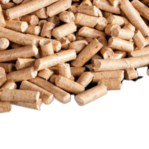 Bulk light-colored wood pellet cat litter