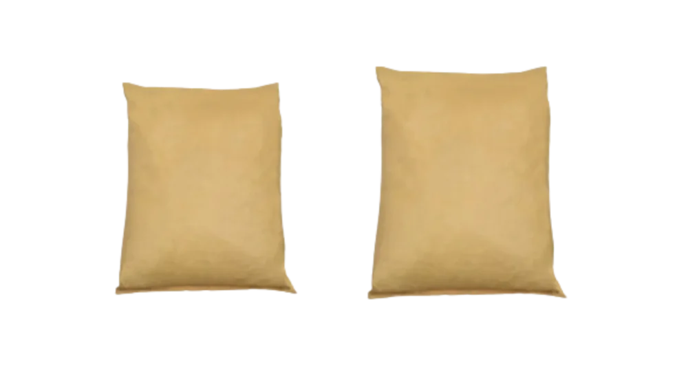 Sealed bag of wood pellet cat litter